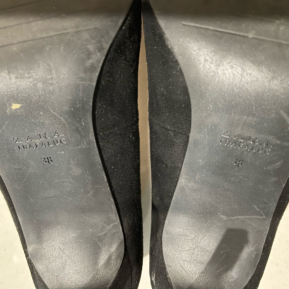 Zara Trafaluc Suede Pumps - Picture 4 of 5
